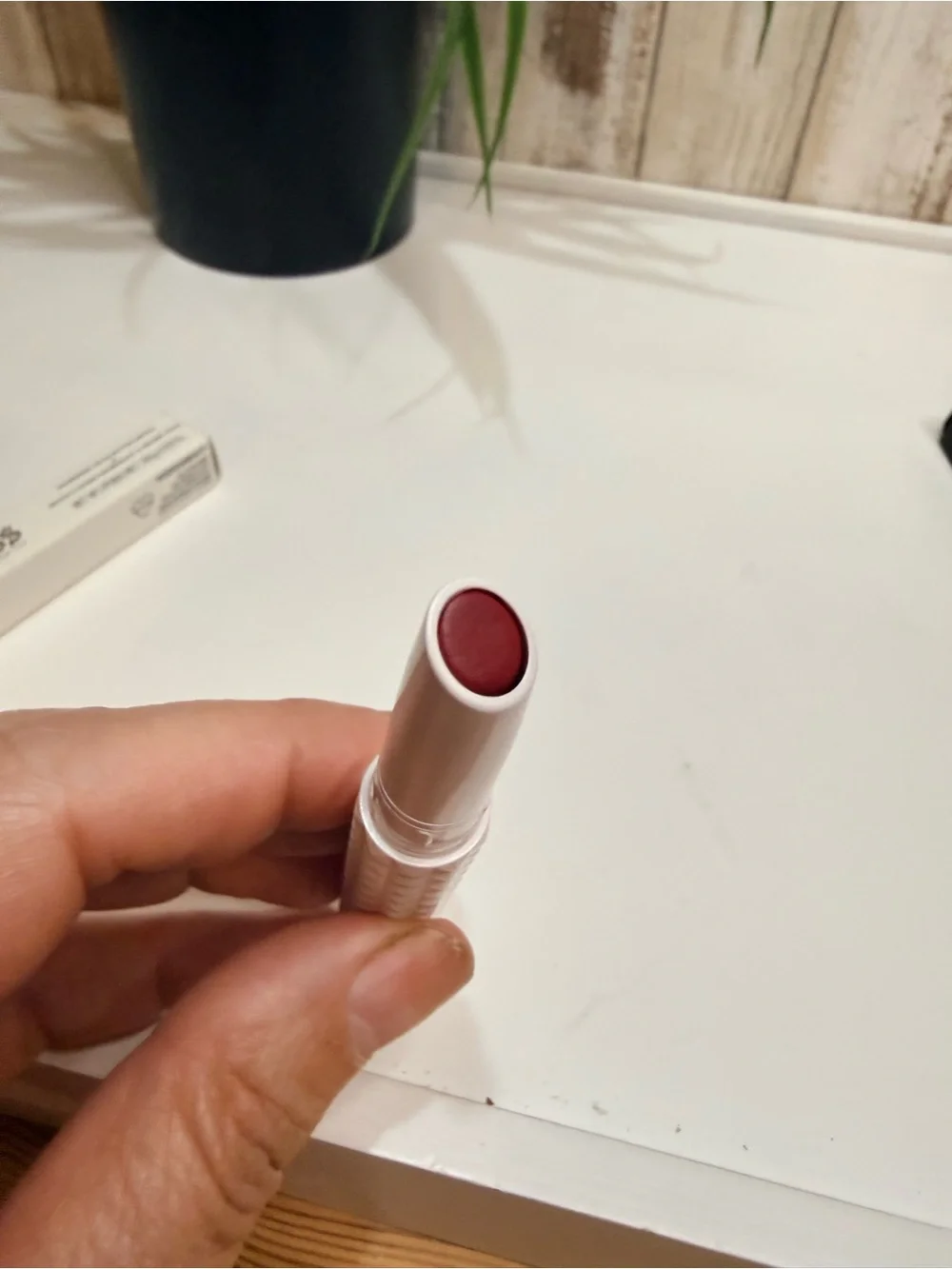 Vegan Beauty Fine Thank You Lipstick - Deep Rose Red